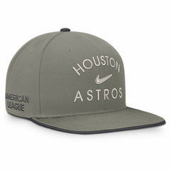 Houston Astros Nike Pro Dri-FIT Snapback Hat - Olive Hats