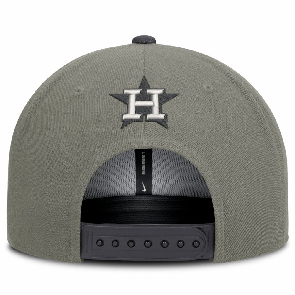 Houston Astros Nike Pro Dri-FIT Snapback Hat - Olive Hats
