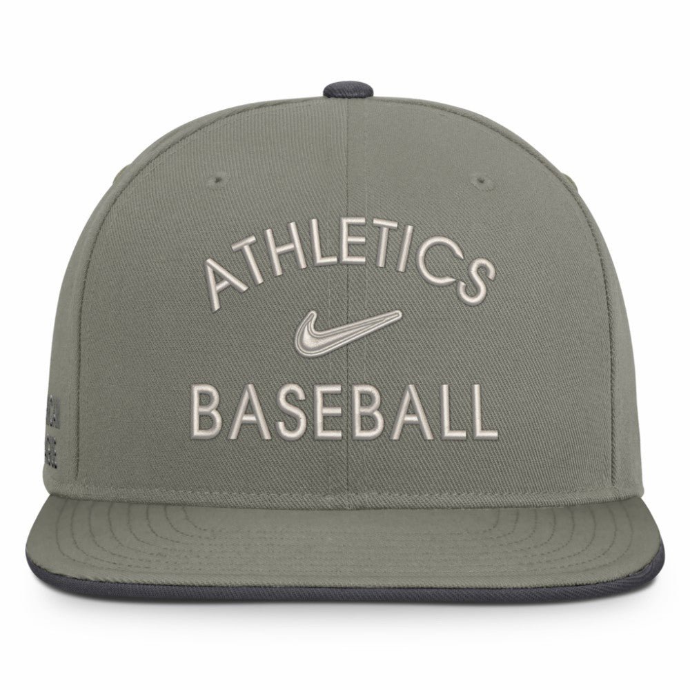 Athletics Nike Pro Dri-FIT Snapback Hat - Olive Hats