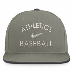 Athletics Nike Pro Dri-FIT Snapback Hat - Olive Hats