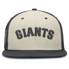 San Francisco Giants Nike Dri-FIT True Fitted Hat - Cream Hats