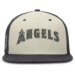 Los Angeles Angels Nike Dri-FIT True Fitted Hat - Cream Hats