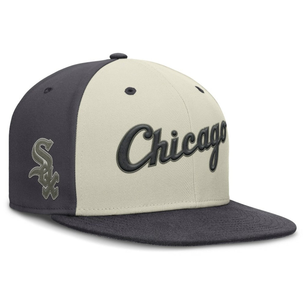 Chicago White Sox Nike Dri-FIT True Fitted Hat - Cream Hats