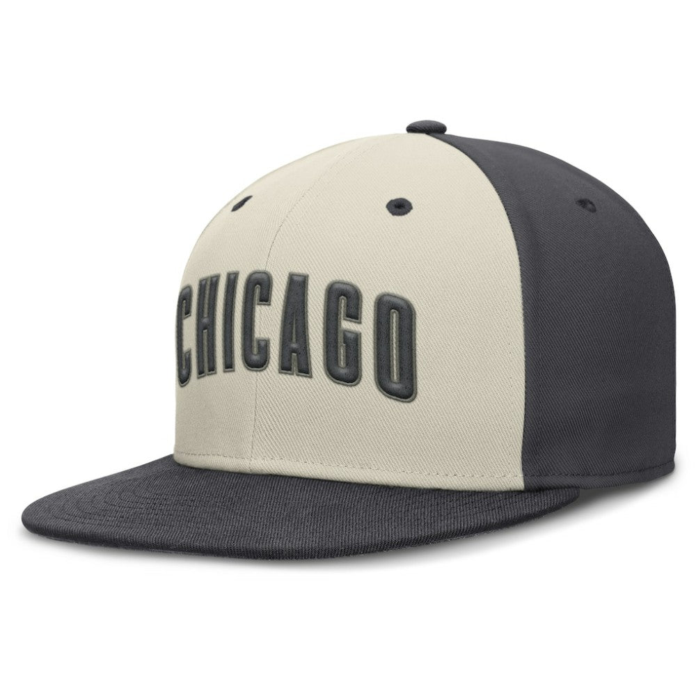 Chicago Cubs Nike Dri-FIT True Fitted Hat - Cream Hats