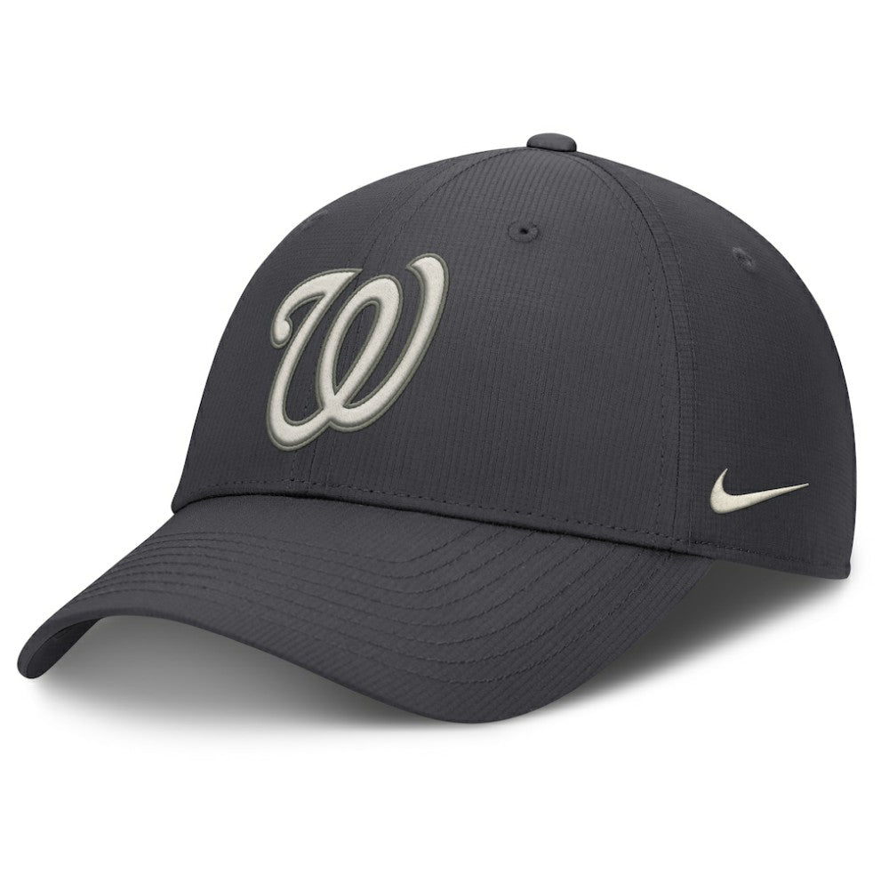 Washington Nationals Nike Club Dri-FIT Adjustable Hat - Anthracite Hats