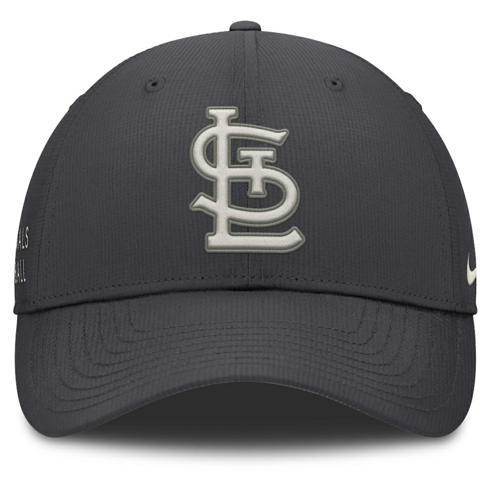 St. Louis Cardinals Nike Club Dri-FIT Adjustable Hat - Anthracite Hats