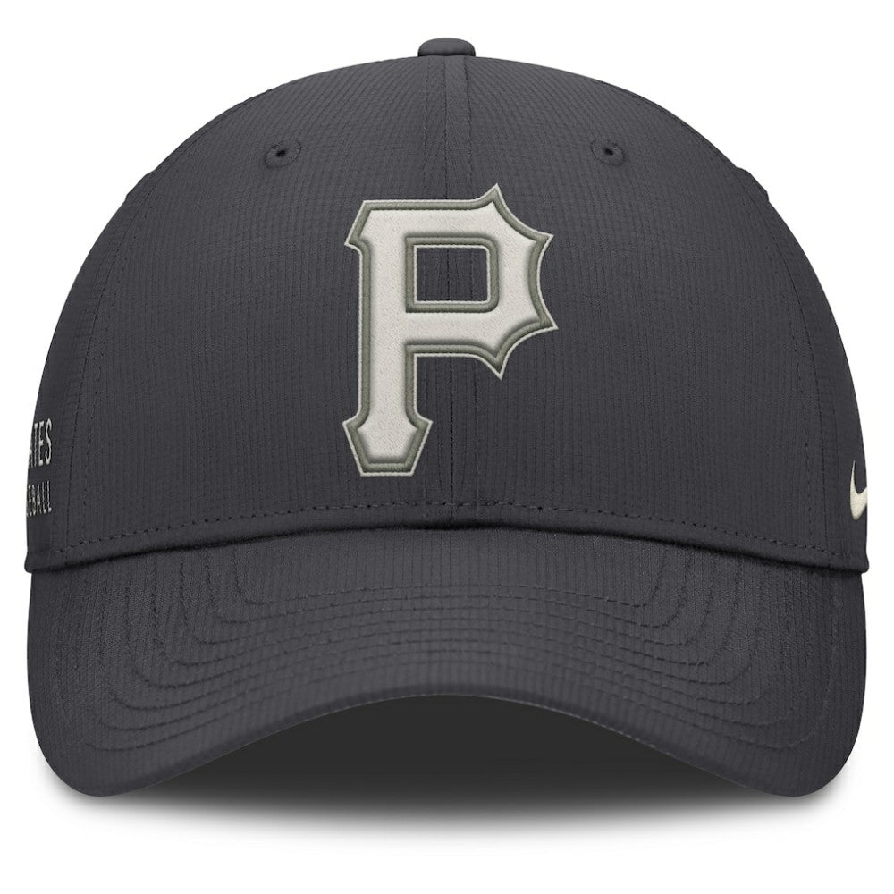 Pittsburgh Pirates Nike Club Dri-FIT Adjustable Hat - Anthracite Hats
