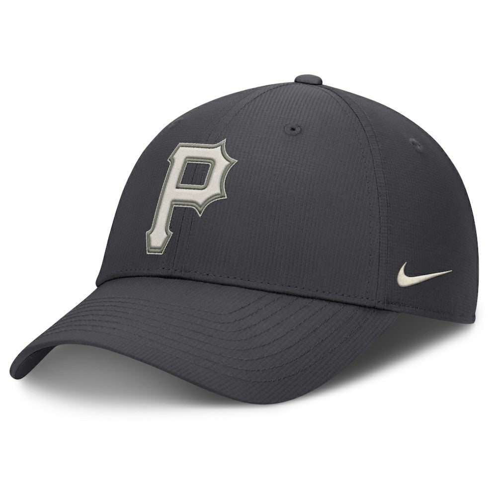 Pittsburgh Pirates Nike Club Dri-FIT Adjustable Hat - Anthracite Hats