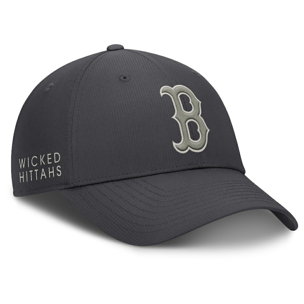 Boston Red Sox Nike Club Dri-FIT Adjustable Hat - Anthracite Hats