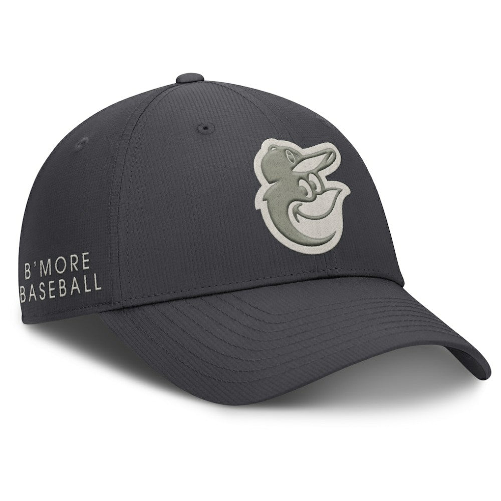 Baltimore Orioles Nike Club Dri-FIT Adjustable Hat - Anthracite Hats