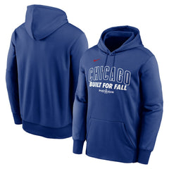Chicago Cubs Nike 2025 MLB Postseason Authentic Collection Therma Fleece Hoodie - Royal Hoodies