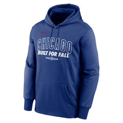 Chicago Cubs Nike 2025 MLB Postseason Authentic Collection Therma Fleece Hoodie - Royal Hoodies