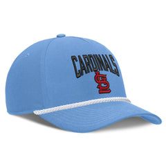 St. Louis Cardinals Nike Cooperstown Rise Adjustable Hat - Light Blue Hats