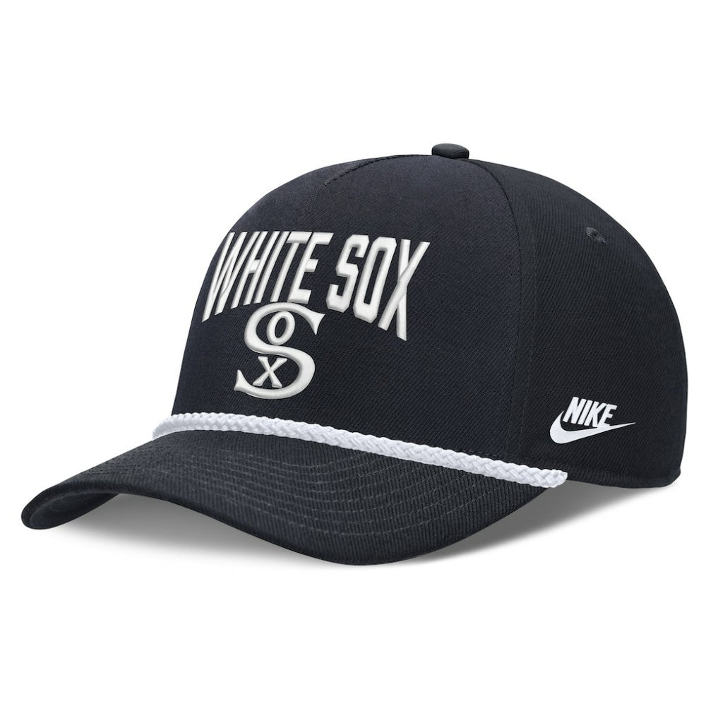 Chicago White Sox Nike Cooperstown Rise Adjustable Hat - Navy Hats