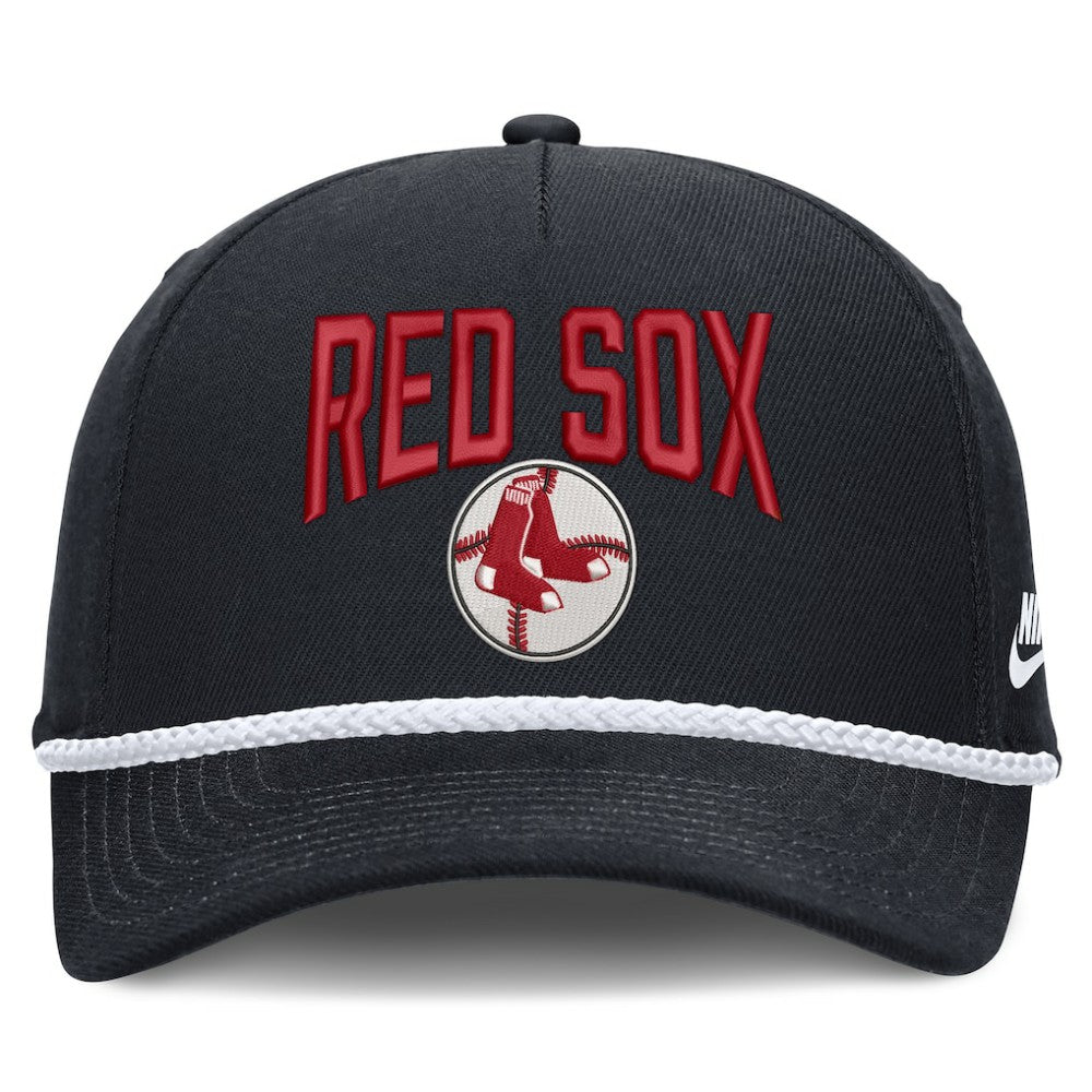 Boston Red Sox Nike Cooperstown Rise Adjustable Hat - Navy Hats