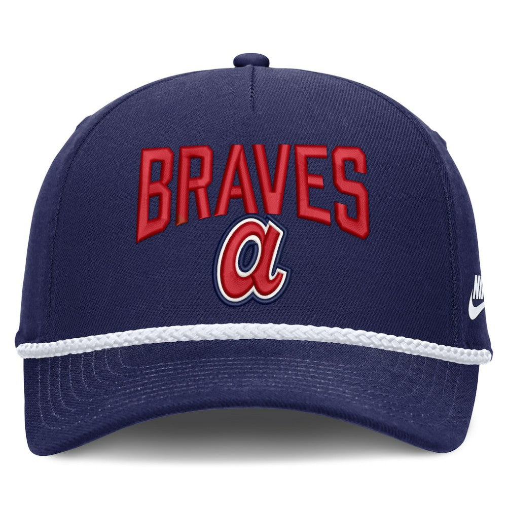 Atlanta Braves Nike Cooperstown Rise Adjustable Hat - Royal Hats