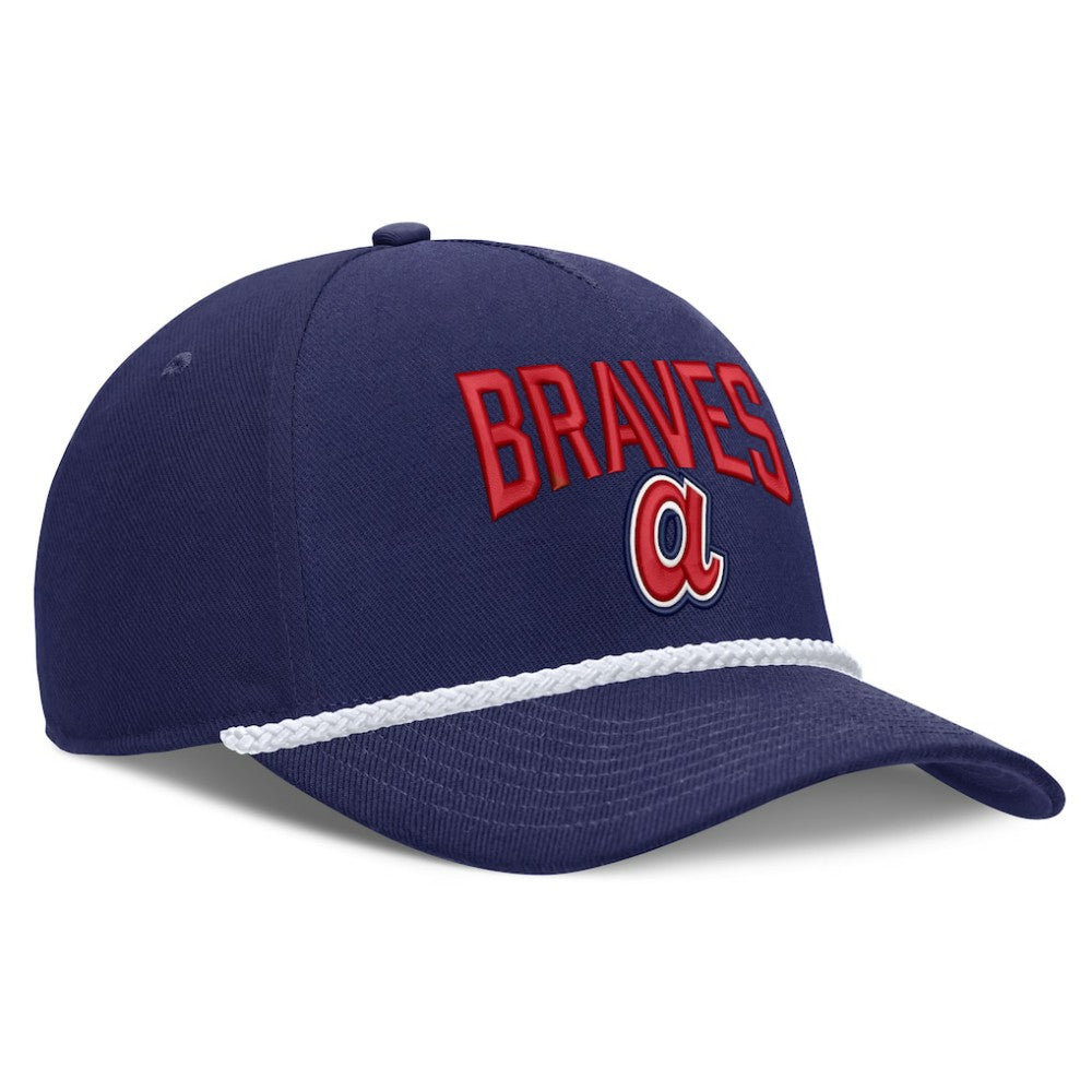 Atlanta Braves Nike Cooperstown Rise Adjustable Hat - Royal Hats