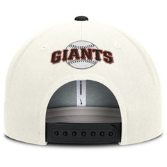 San Francisco Giants Nike Cooperstown Pro Dri-FIT Snapback Hat - Cream/Black Hats