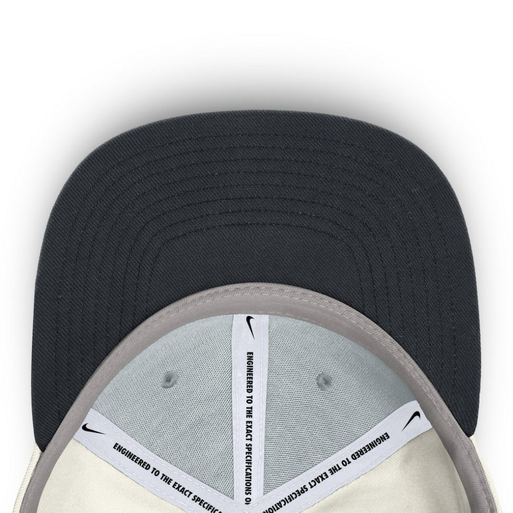Chicago White Sox Nike Cooperstown Pro Dri-FIT Snapback Hat - Cream/Navy Hats