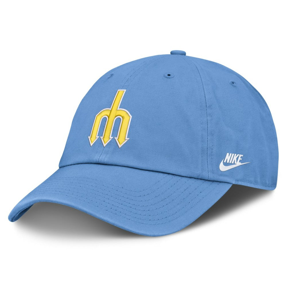 Seattle Mariners Nike Cooperstown Club Adjustable Hat - Light Blue Hats