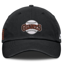 San Francisco Giants Nike Cooperstown Club Adjustable Hat - Black Hats