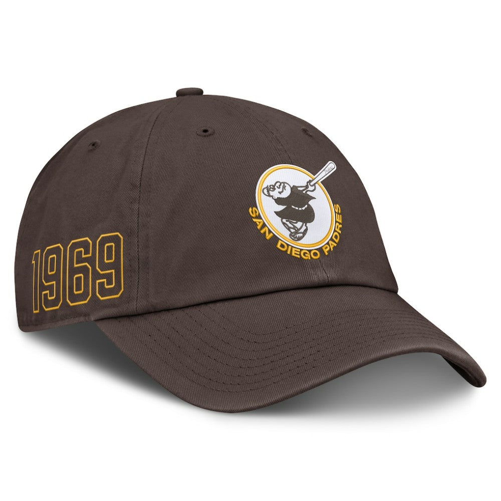 San Diego Padres Nike Cooperstown Club Adjustable Hat - Brown Hats