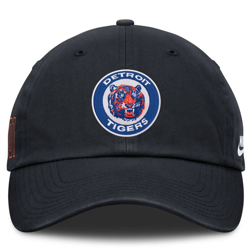 Detroit Tigers Nike Cooperstown Club Adjustable Hat - Navy Hats