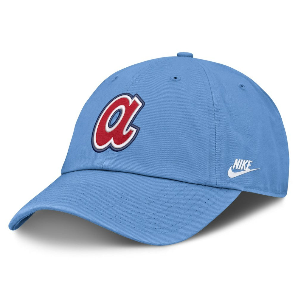 Atlanta Braves Nike Cooperstown Club Adjustable Hat - Light Blue Hats