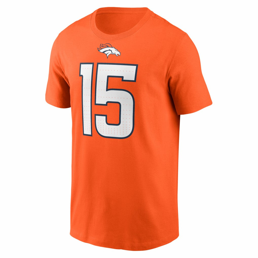 Nik Bonitto Denver Broncos Player Name & Number T-Shirt Orange