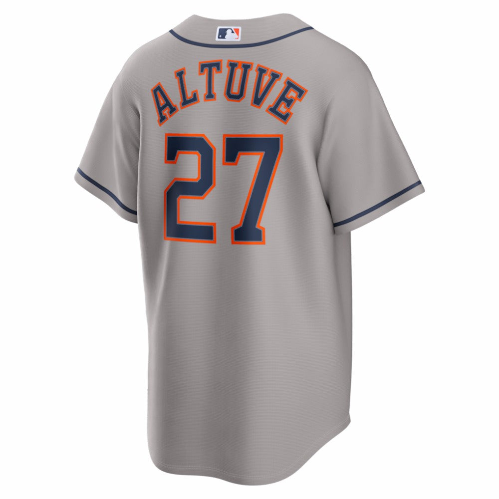 Jose Altuve Houston Astros Nike Road Replica Jersey - Gray Jerseys