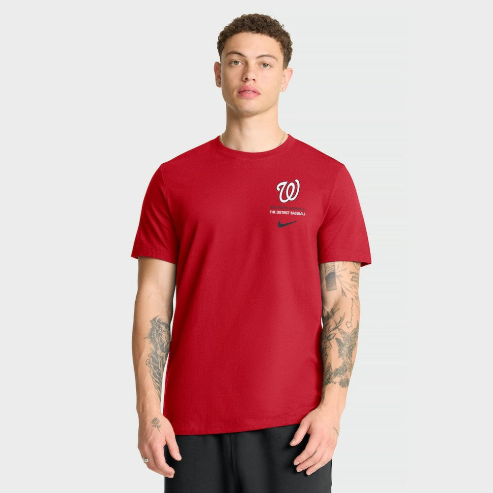 Washington Nationals Nike Primetime 2-Hit T-Shirt - Red T-shirts