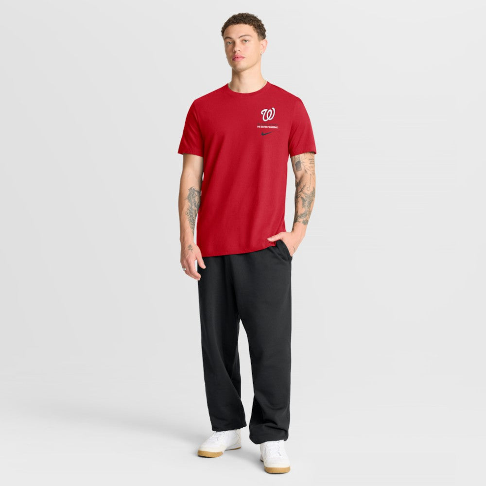 Washington Nationals Nike Primetime 2-Hit T-Shirt - Red T-shirts