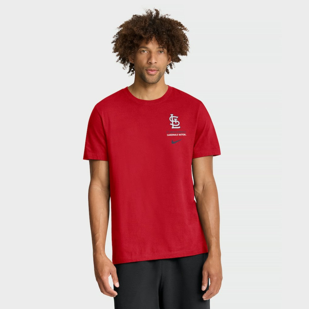 St. Louis Cardinals Nike Primetime 2-Hit T-Shirt - Red T-shirts