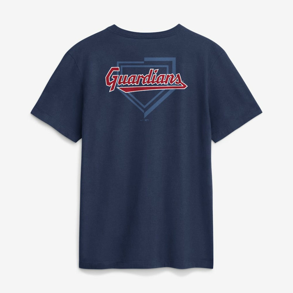 Cleveland Guardians Nike Primetime 2-Hit T-Shirt - Navy T-shirts