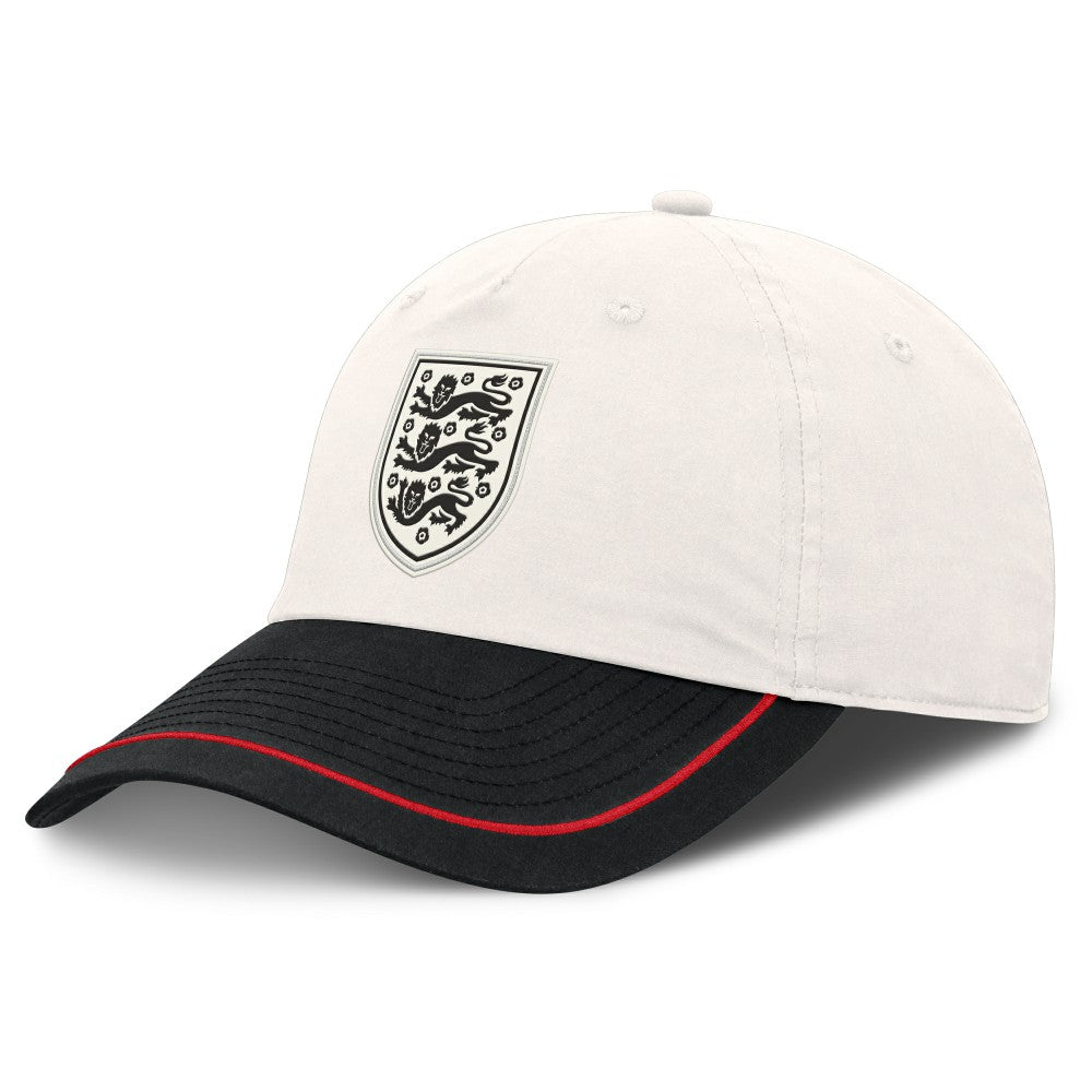 England National Team Dad Adjustable Hat White/Navy