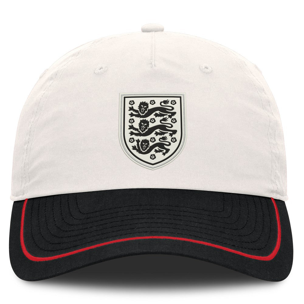 England National Team Dad Adjustable Hat White/Navy