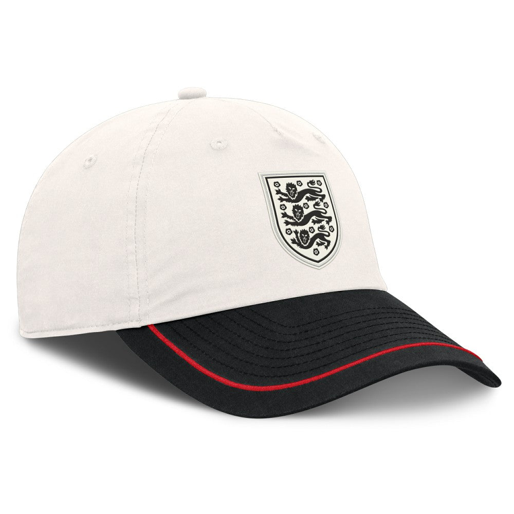 England National Team Dad Adjustable Hat White/Navy