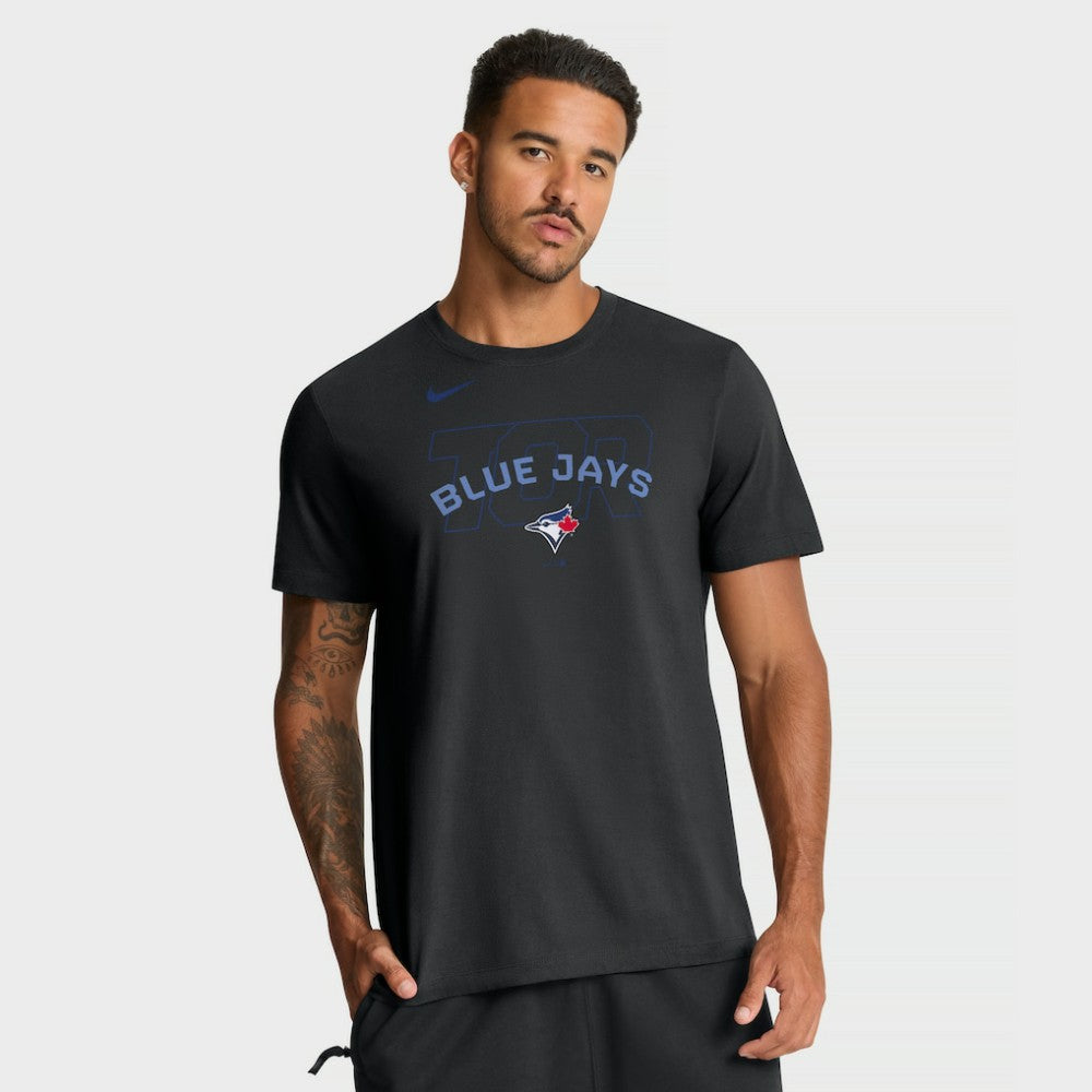 Toronto Blue Jays Nike Primetime Fashion T-Shirt - Black T-shirts