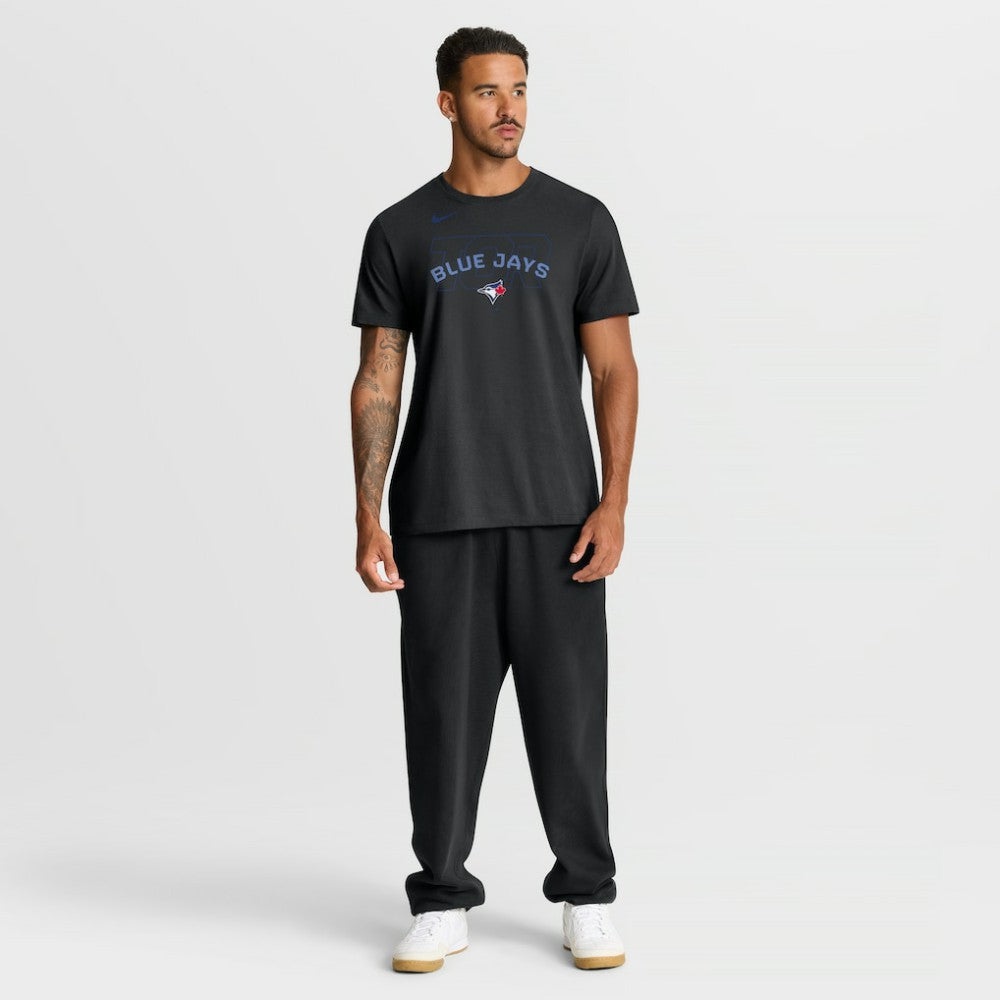 Toronto Blue Jays Nike Primetime Fashion T-Shirt - Black T-shirts