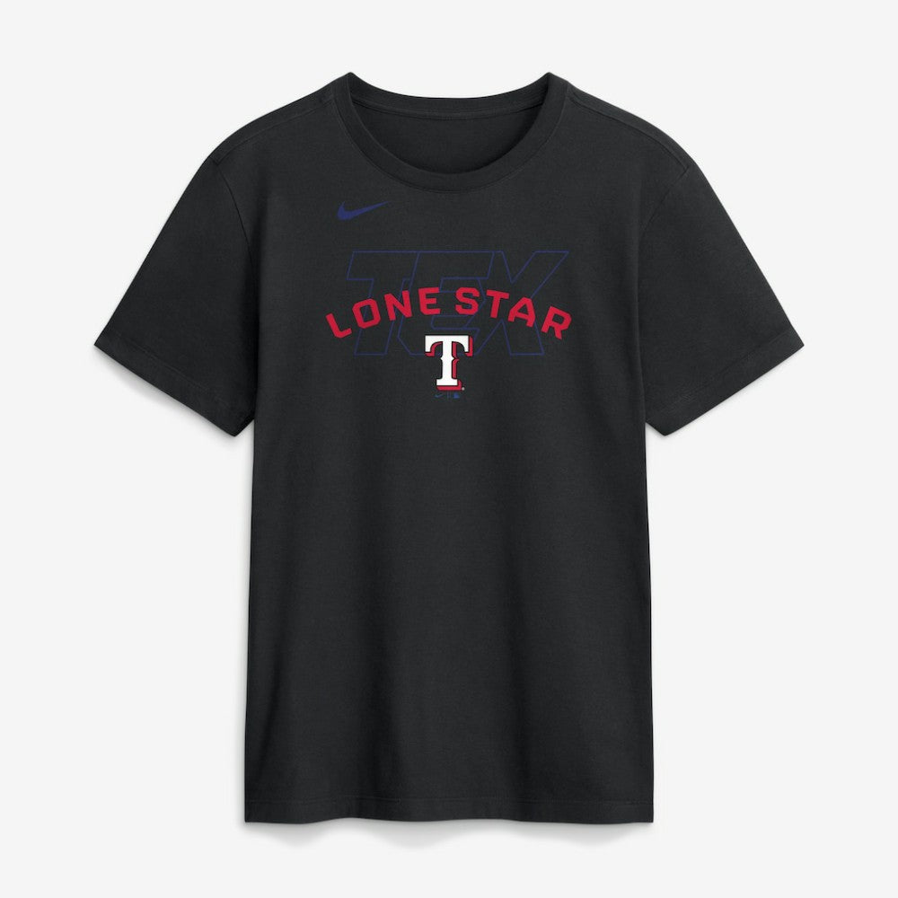 Texas Rangers Nike Primetime Fashion T-Shirt - Black T-shirts