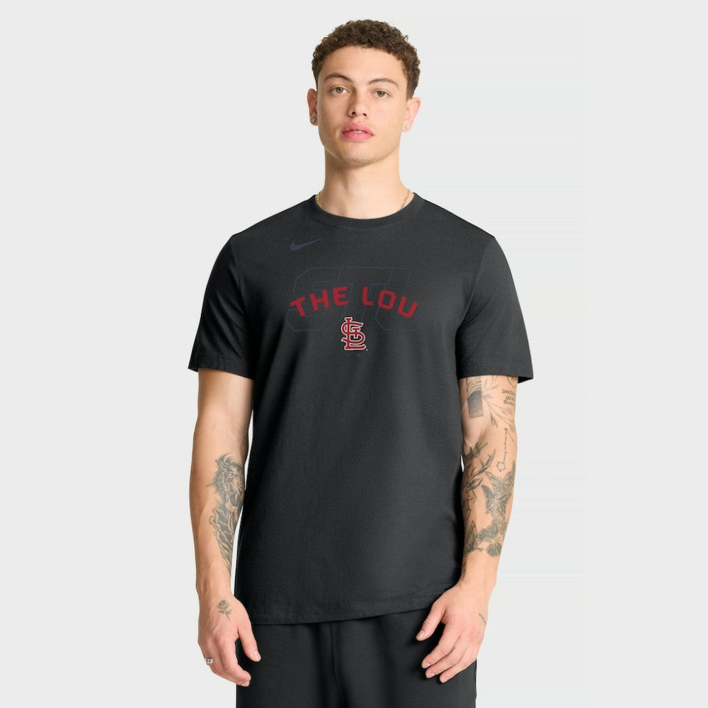 St. Louis Cardinals Nike Primetime Fashion T-Shirt - Black T-shirts