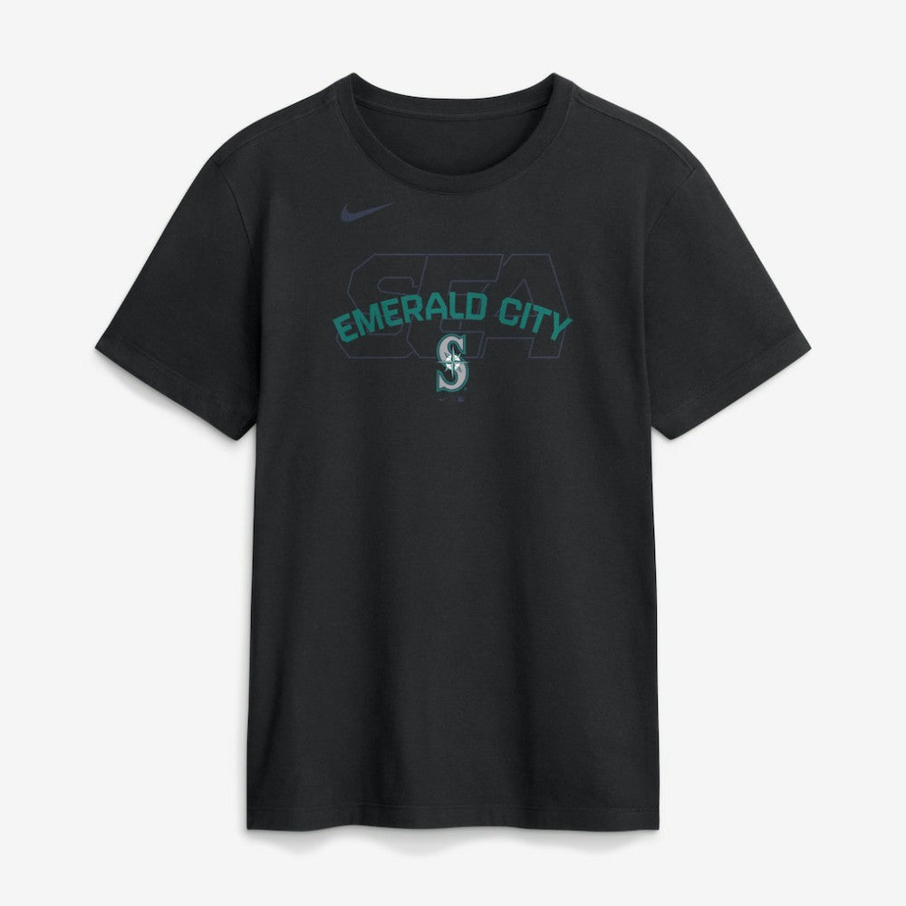 Seattle Mariners Nike Primetime Fashion T-Shirt - Black T-shirts