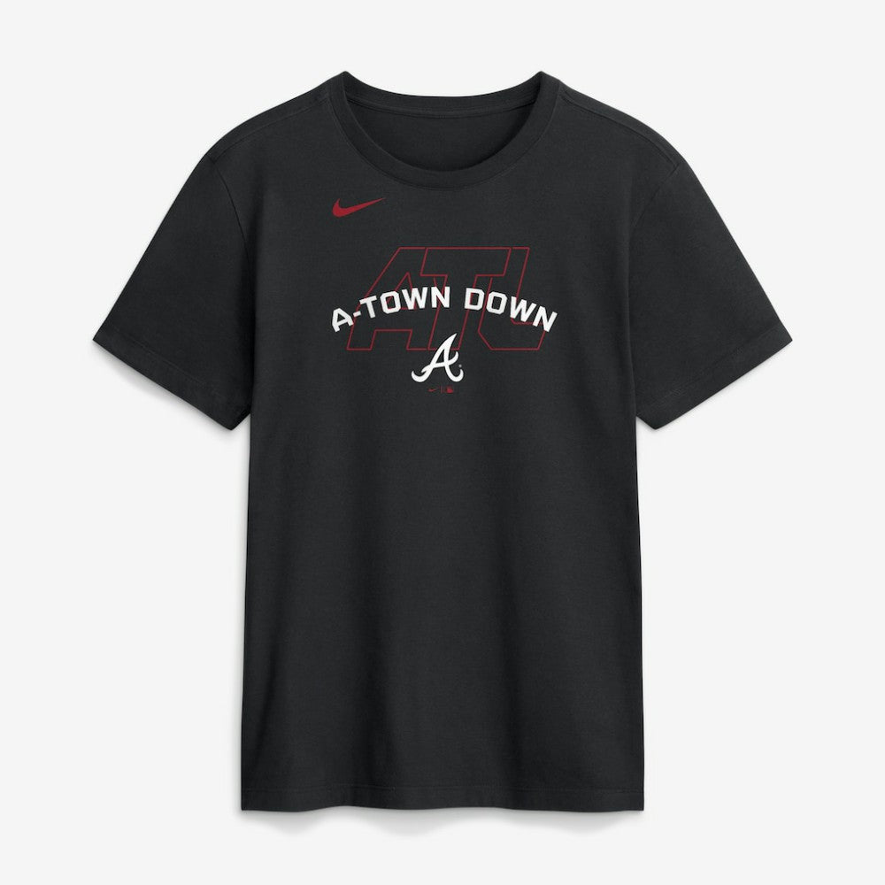 Atlanta Braves Nike Primetime Fashion T-Shirt - Black T-shirts