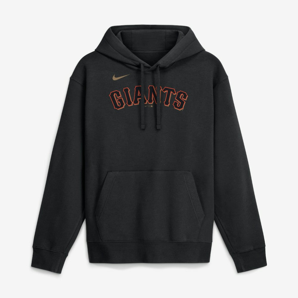 San Francisco Giants Nike Dri-Fit Club Hoodie - Black Hoodies