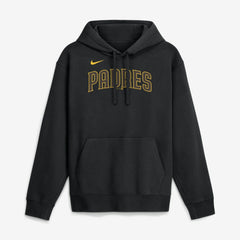 San Diego Padres Nike Dri-Fit Club Hoodie - Black Hoodies