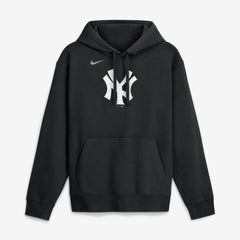 New York Yankees Nike Dri-Fit Club Hoodie - Black Hoodies