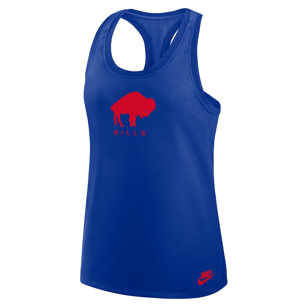 Buffalo Bills Women's Hurry Up Tri-Blend Dri-FIT Tank Top Royal