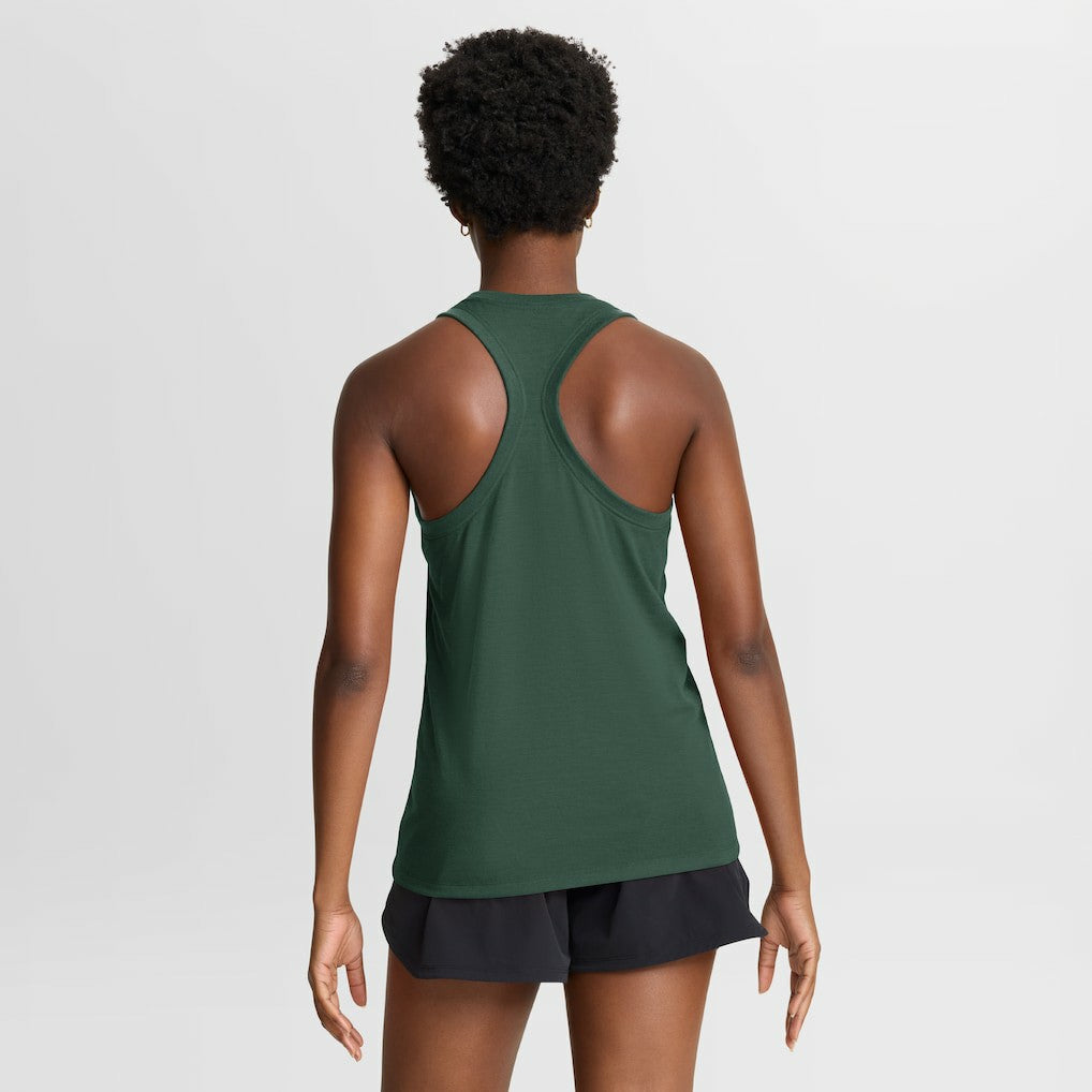 Green Bay Packers Women's Hurry Up Tri-Blend Dri-FIT Tank Top Green