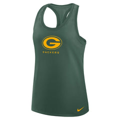 Green Bay Packers Women's Hurry Up Tri-Blend Dri-FIT Tank Top Green