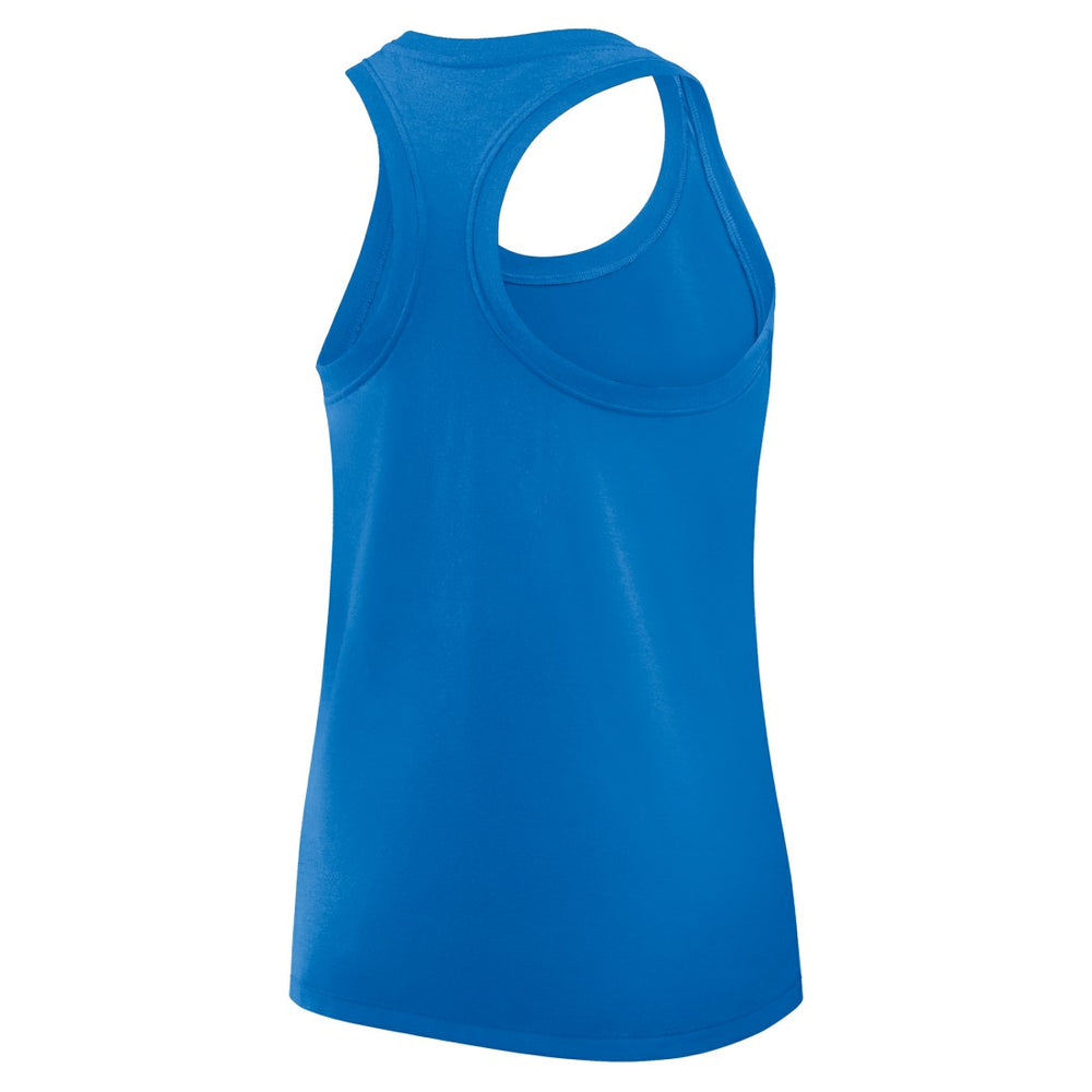 Detroit Lions Women's Hurry Up Tri-Blend Dri-FIT Tank Top Blue
